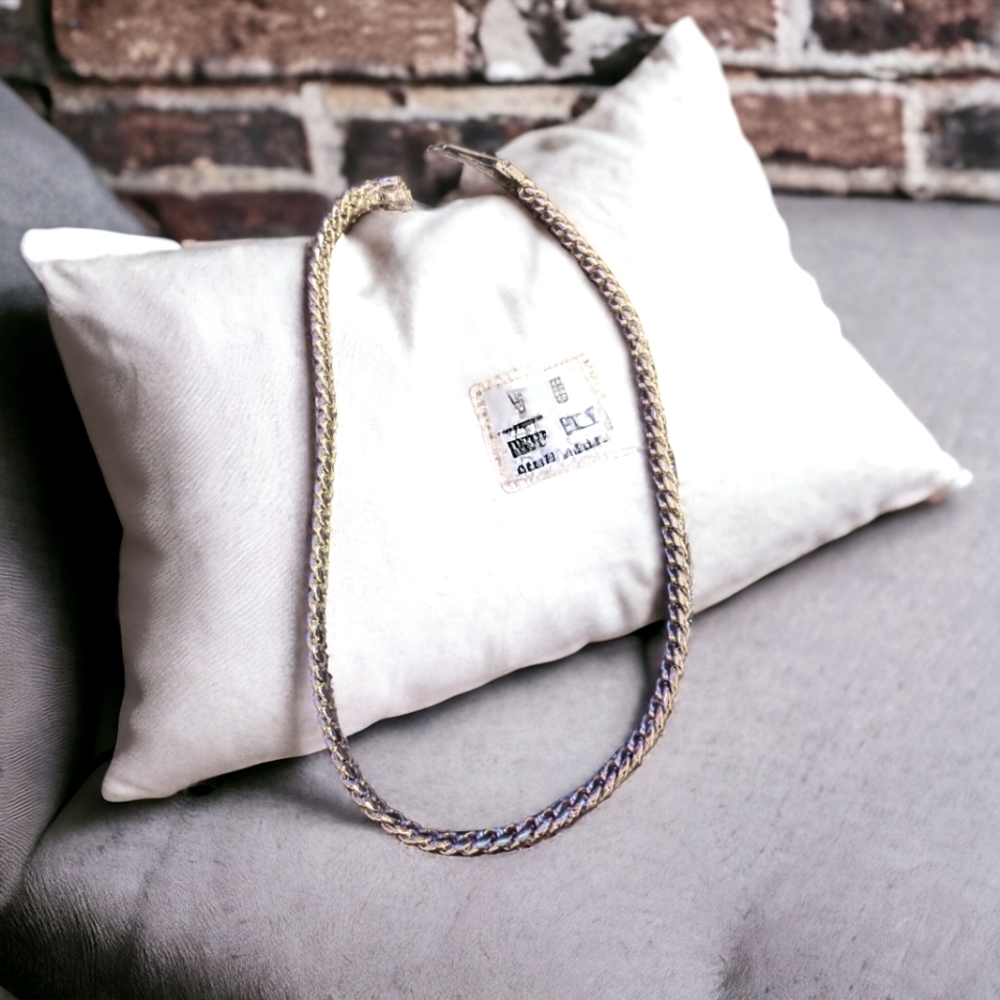 Silver Stainless Steel Cuban Links